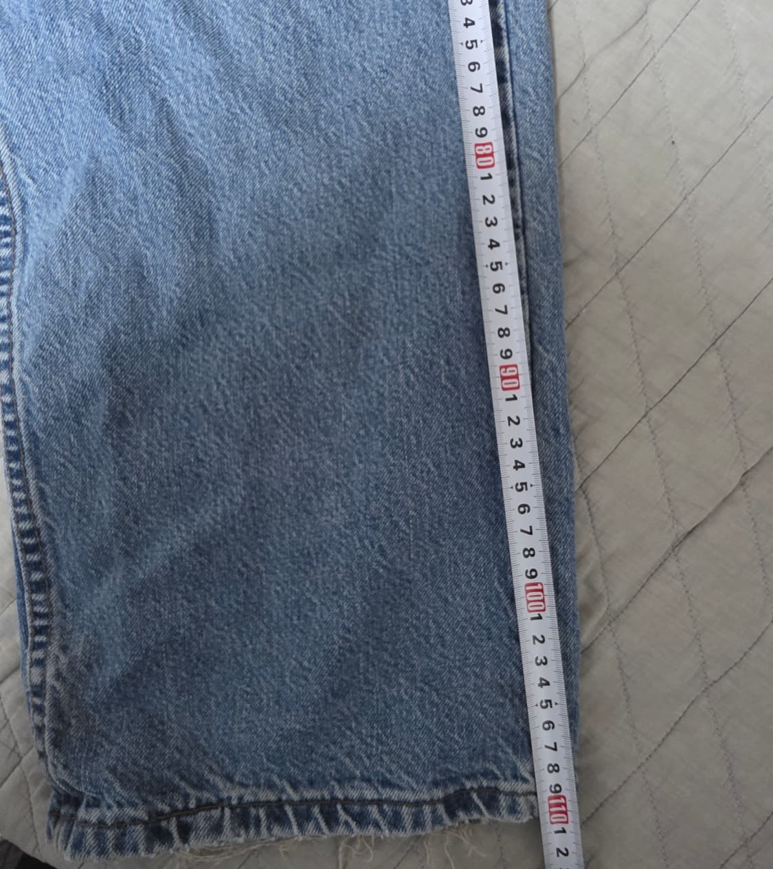 [40X32] 90s 빈티지 리바이스 실버탭 스트레이트 루즈핏 상품이미지10