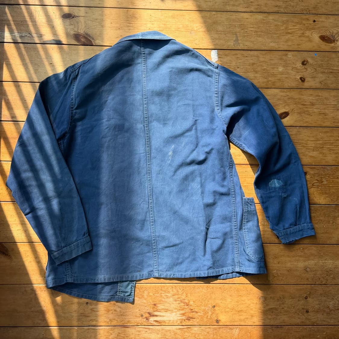 80‘s 리페어 빈티지 프렌치 워크 자켓 상품이미지2