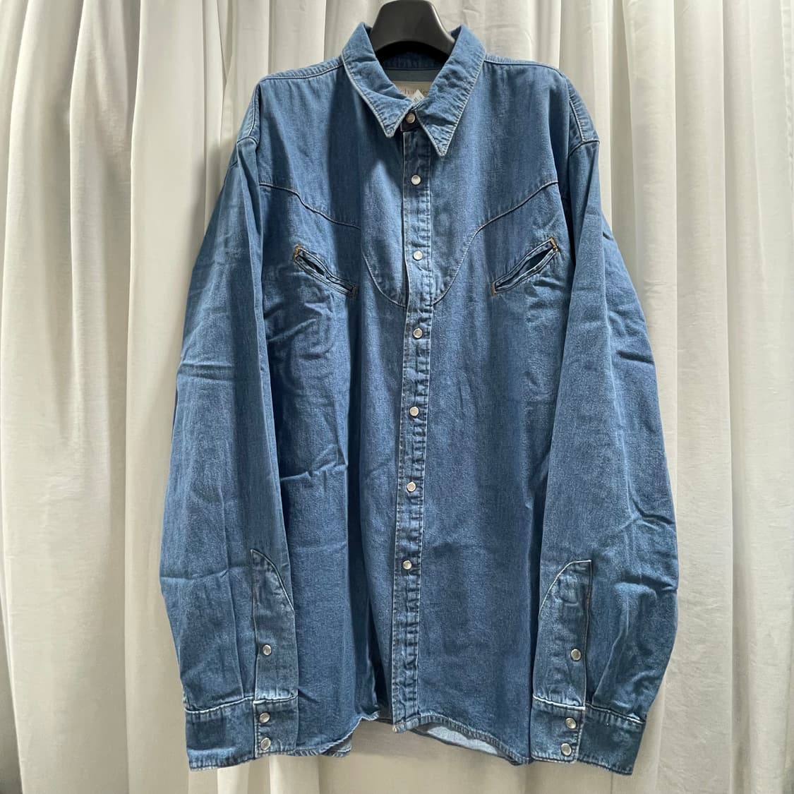 섀퍼/ 웨스턴 데님 셔츠/ XXL 상품이미지1