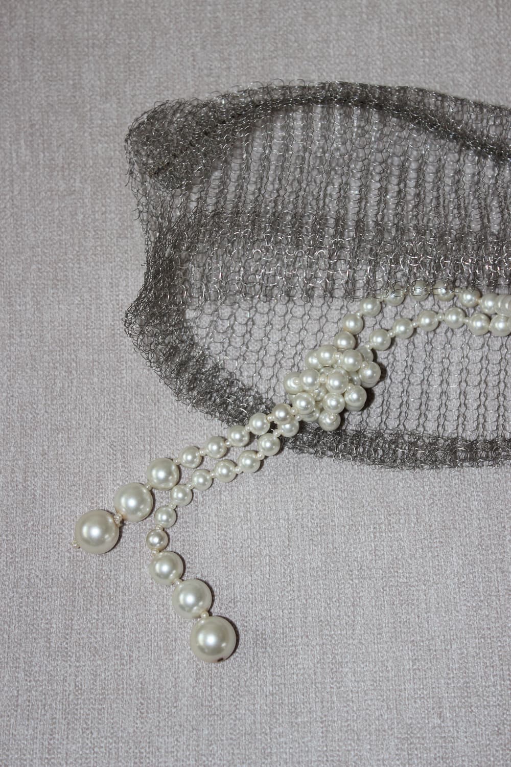 Long pearl necklace 상품이미지3