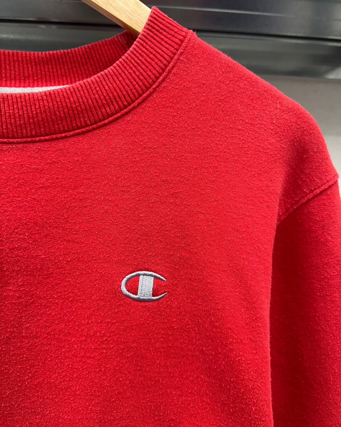 (S)챔피온 기모 맨투맨-M1527 상품이미지3