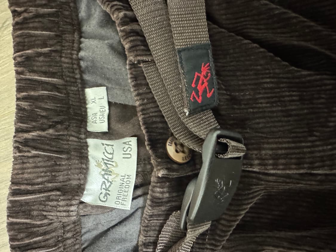 그라미치 다크브라운 코듀로이 팬츠 상품이미지4