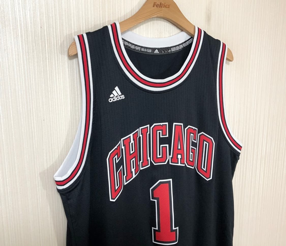 NBA 아디다스 시카고불스 스윙맨유니폼 L(100) #1 데릭로즈 상품이미지5