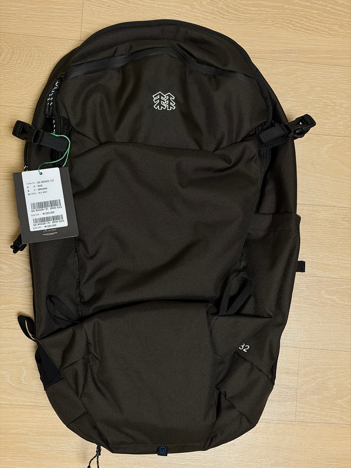 코오롱스포츠 바이탈 32 브라운 백팩 가방 등산 상품이미지1