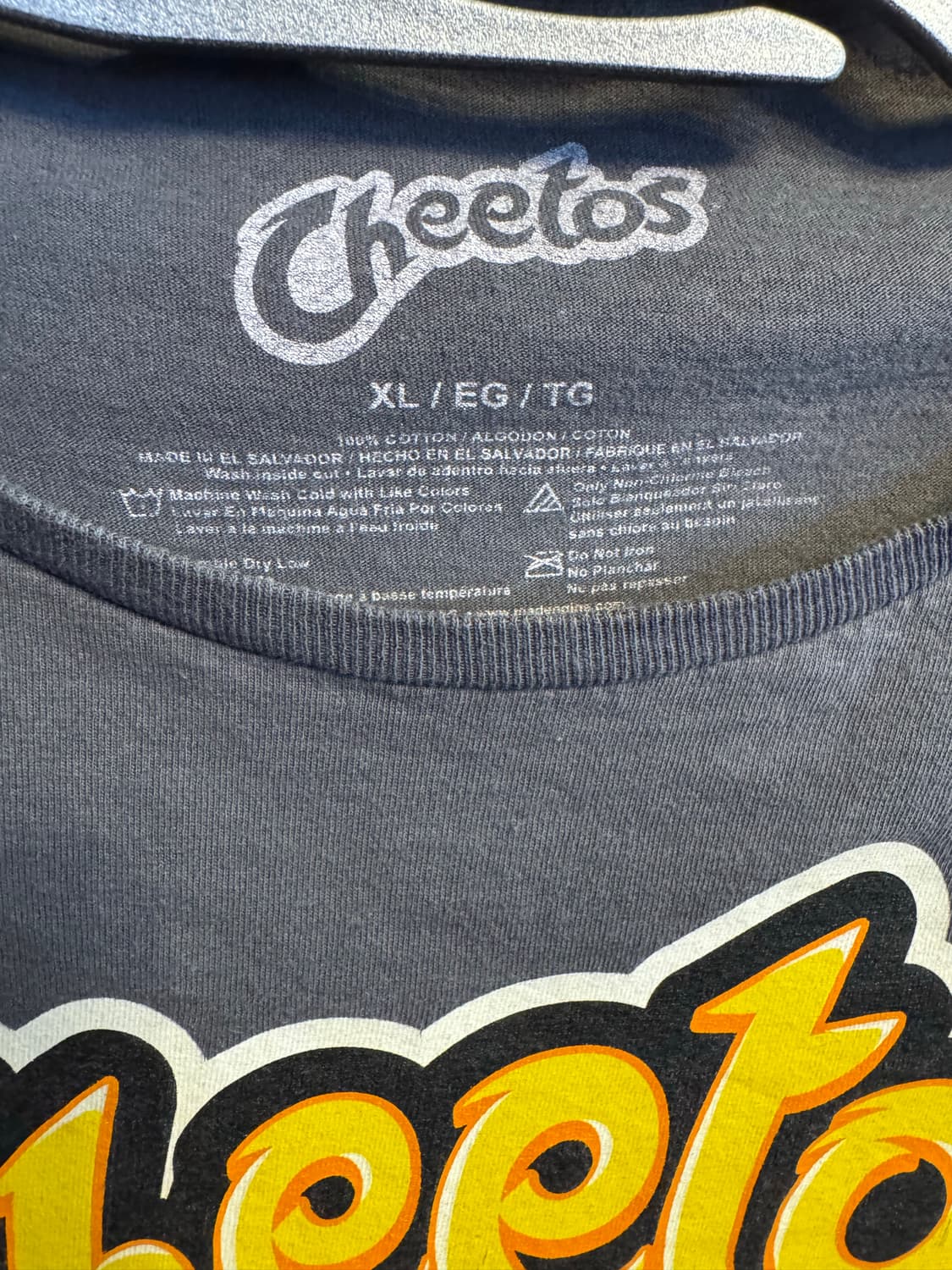 빈티지 Cheetos 그래픽 반팔 티 "XL" (m231) 상품이미지2