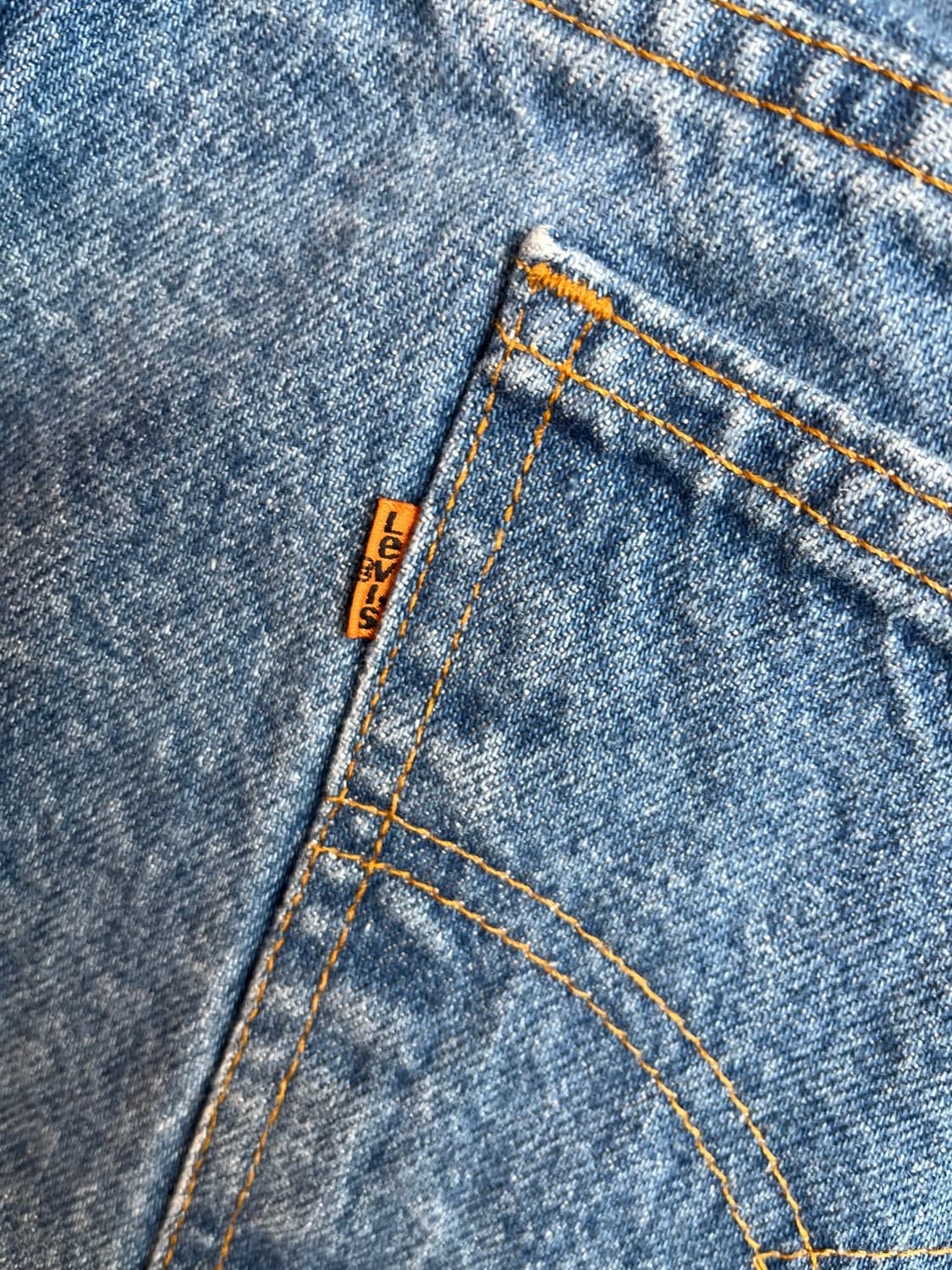 1990s USA Orange Tab Levis 517 Jeans 상품이미지5