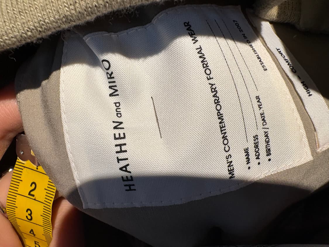 헤든앤미로 베이직 해링턴 자켓 A3074 상품이미지6