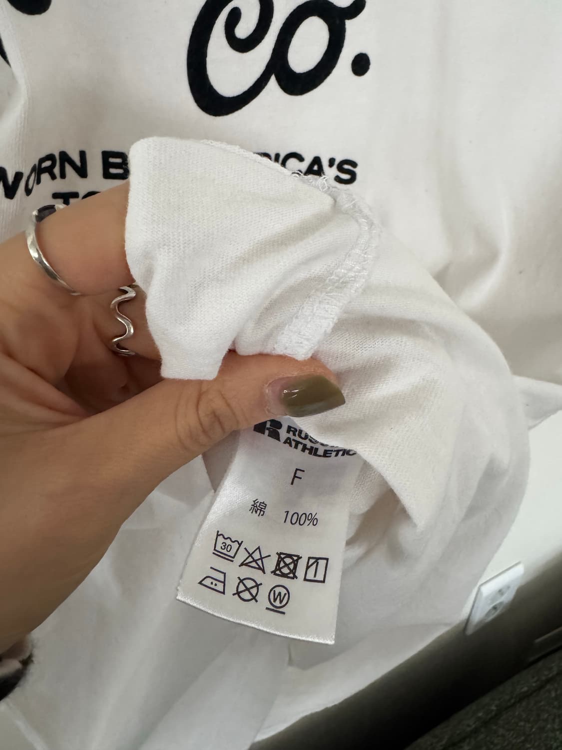 Russell Athletic 러셀 서던 그래픽 링거 티셔츠 상품이미지7