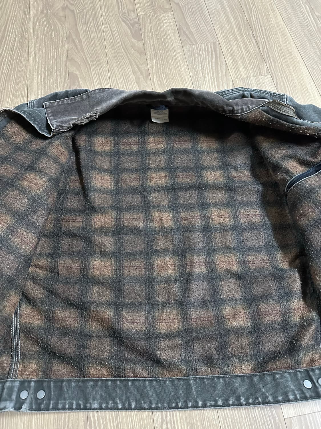 칼하트 j97 모스그린 라지 레귤러 J76 Made in usa 상품이미지7