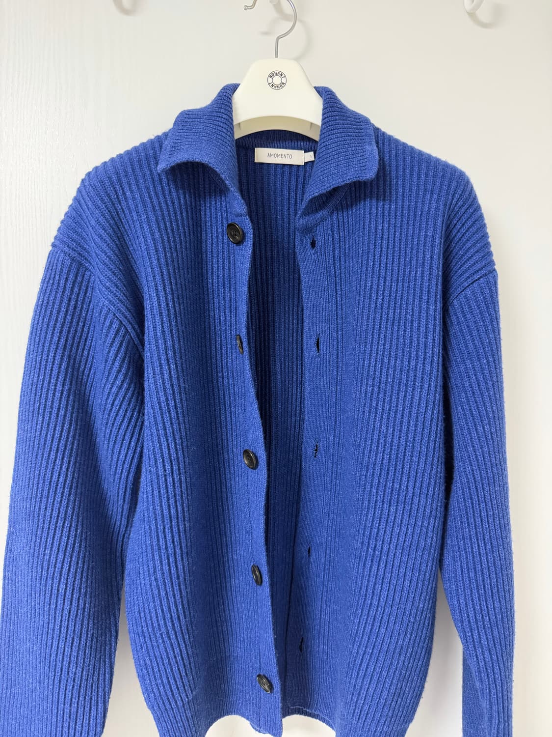 아모멘토 리브드 가디건 상품이미지3