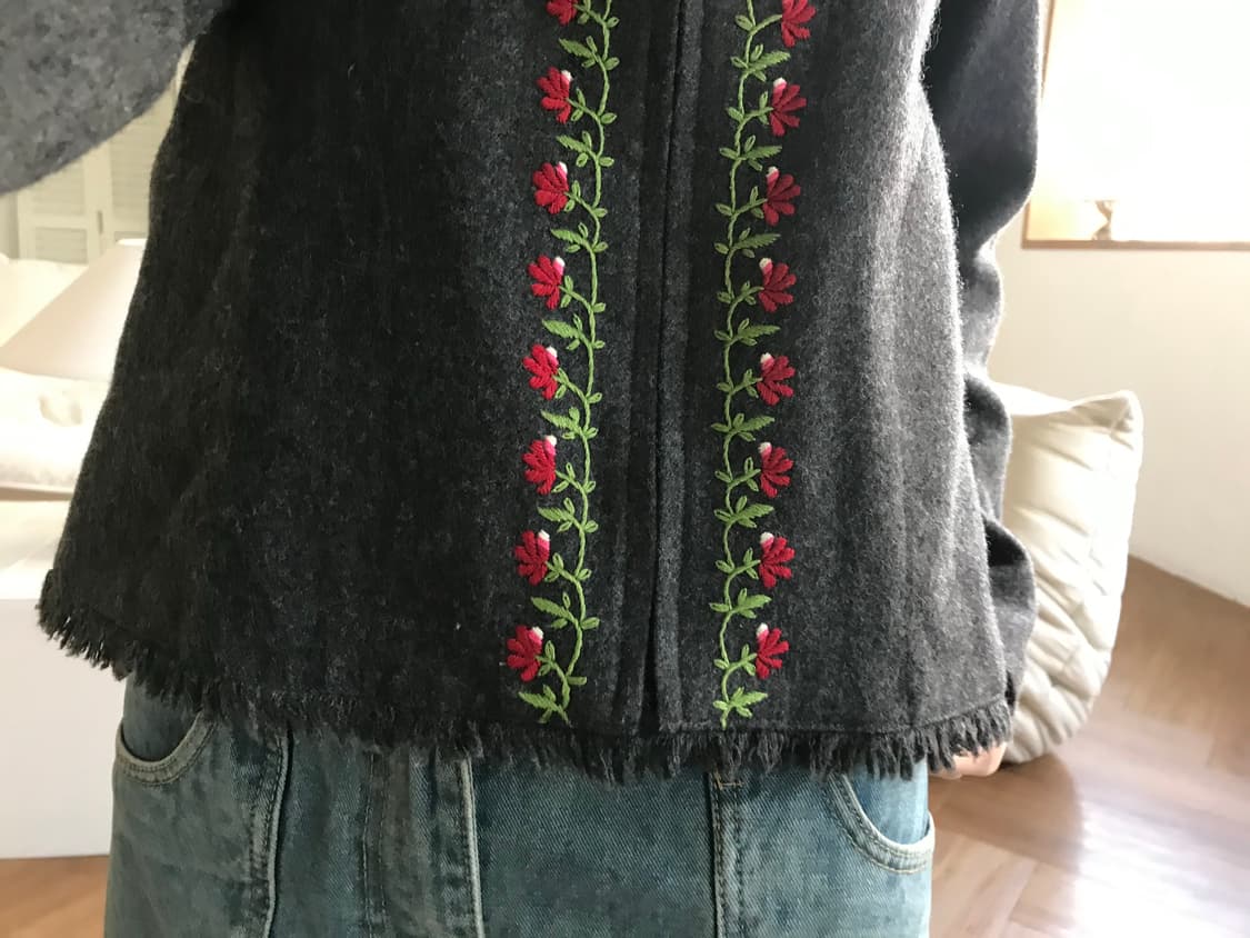 vintage kenzo pattern jacket 상품이미지3