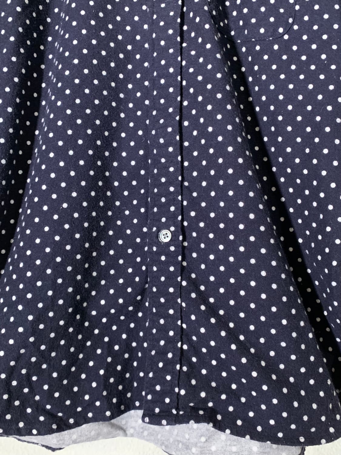 엔지니어드 가먼츠 네이비 폴카도트 셔츠 상품이미지4