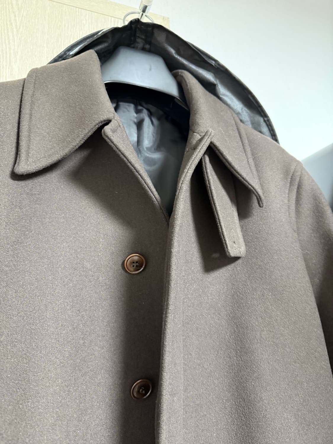 쿠어 mtr 발마칸 코트 딥브라운 S사이즈 상품이미지2