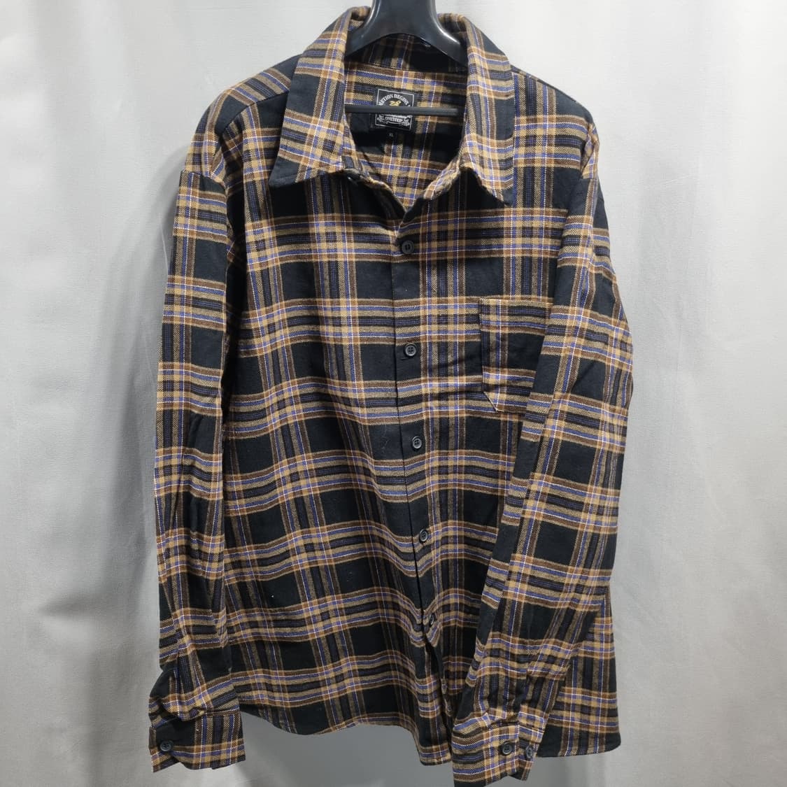 Evolution Begins 체크 셔츠 XL 상품이미지1