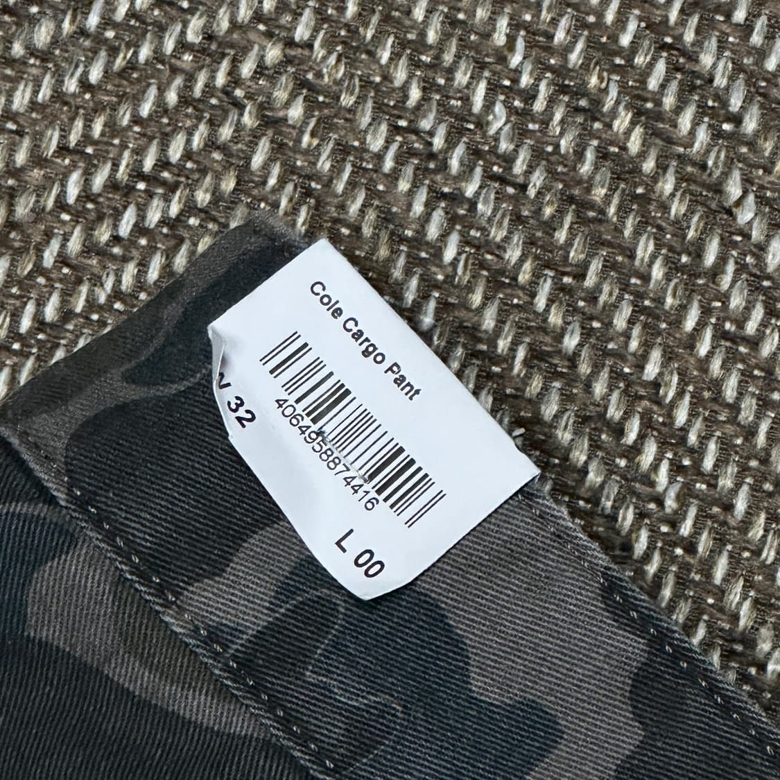 (새상품)칼하트 wip 콜 카고 팬츠 카모 덕 그레이 32 상품이미지4