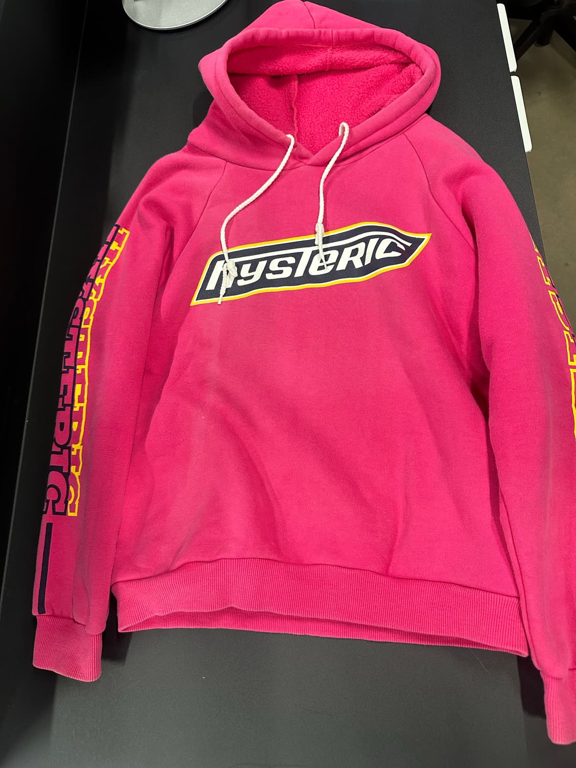 히스테릭글래머 로고 후드티 상품이미지4