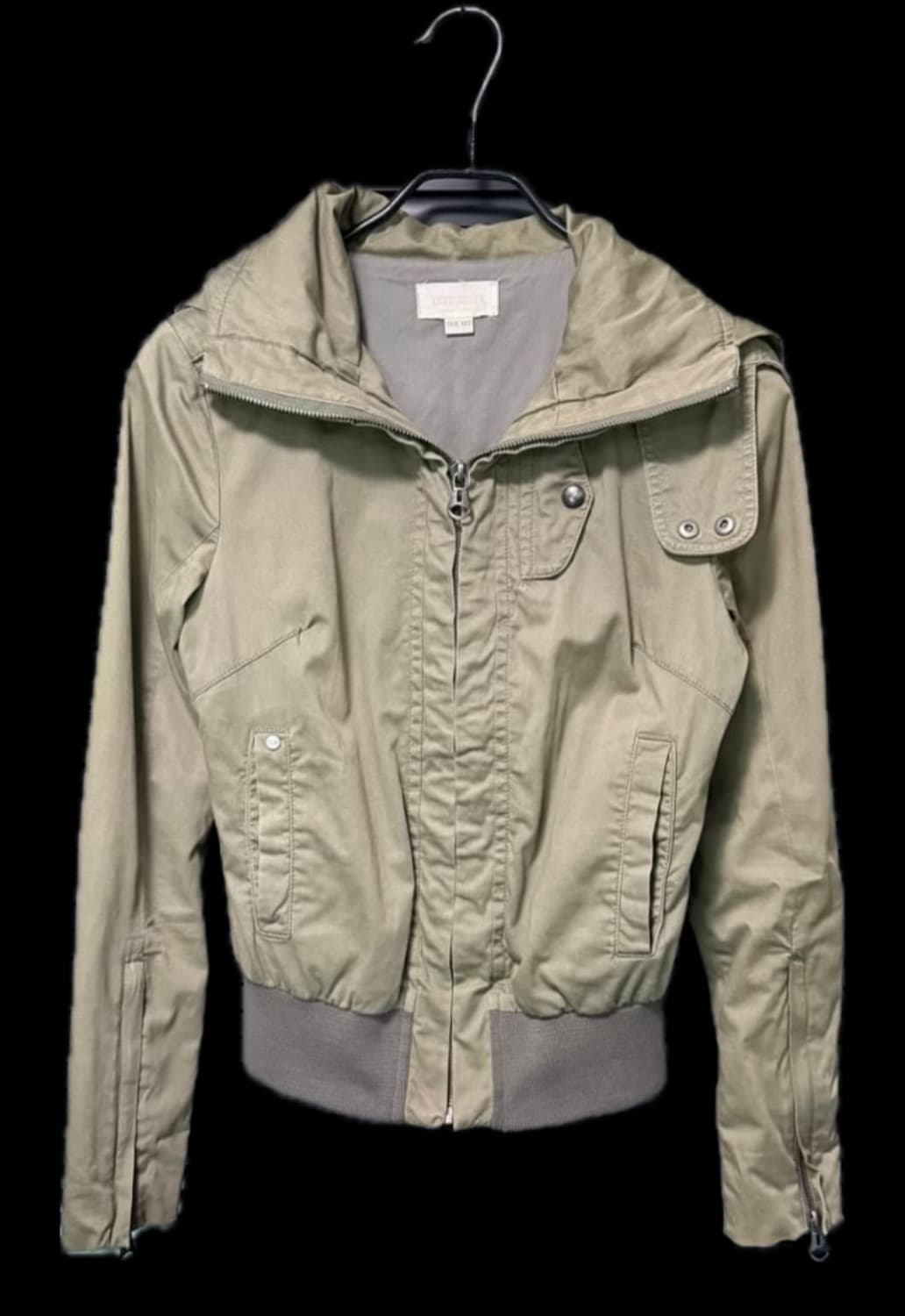 디젤 하이넥 후드 워크 봄버 자켓 상품이미지1