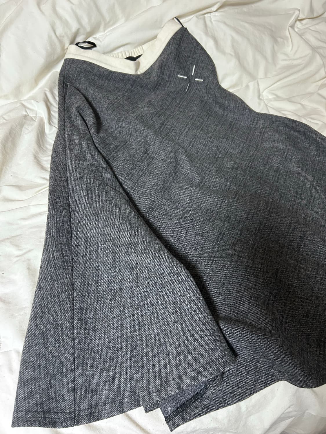 메종마르지엘라 모직 플레어 롱스커트 (착용샷o) 상품이미지2