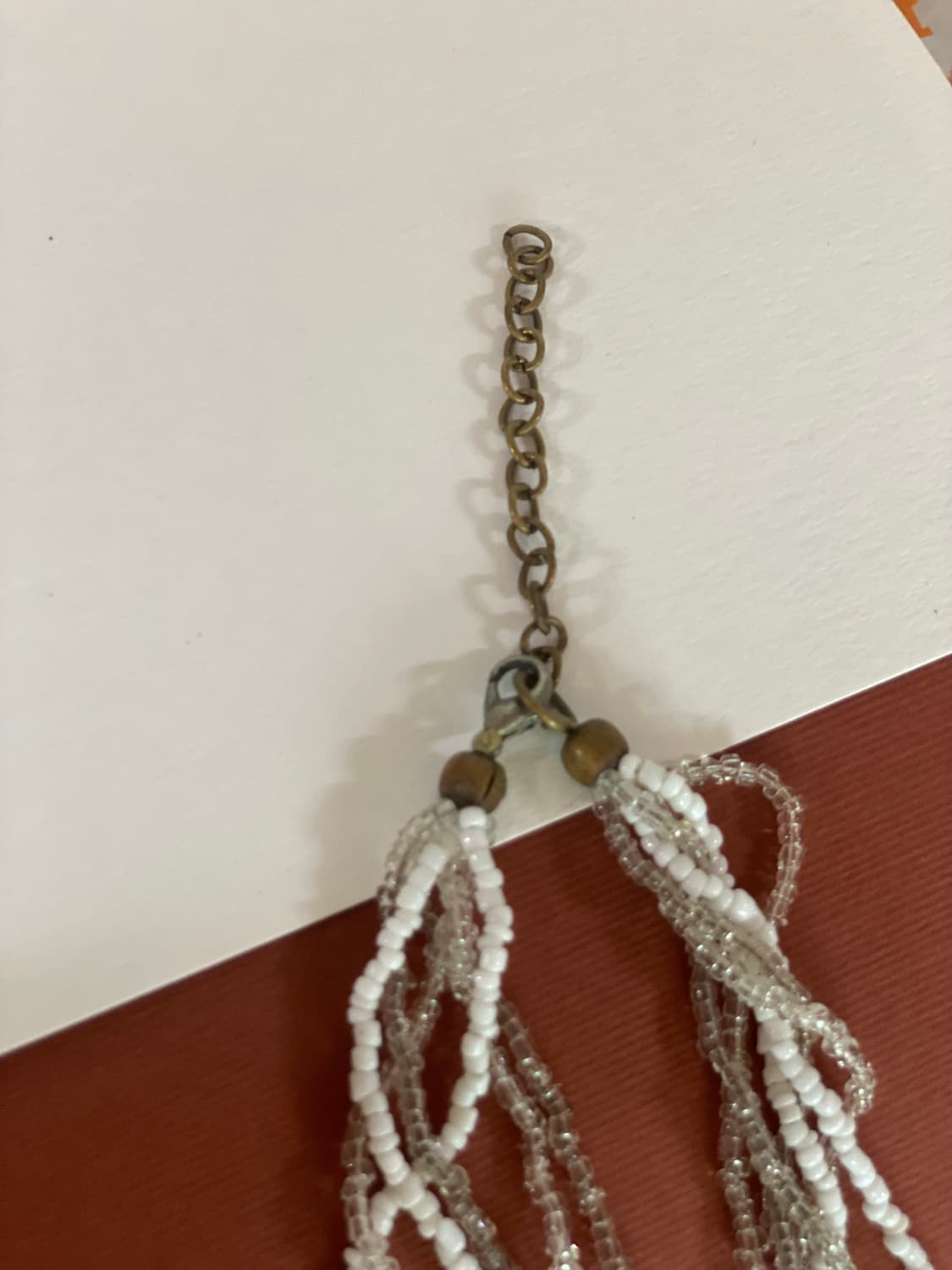 글리터 원형 실버 비즈 목걸이 페어리 키치 상품이미지6