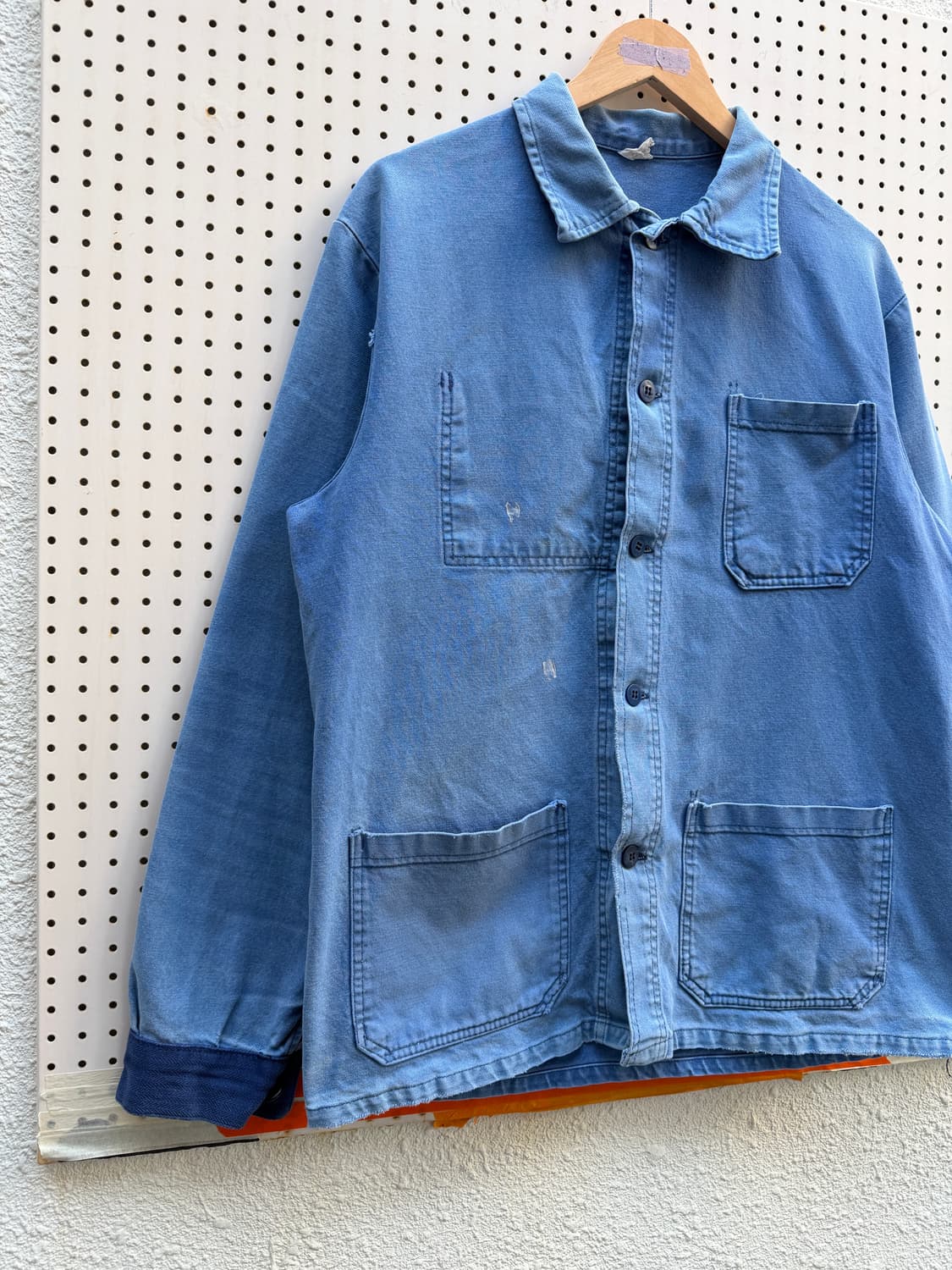 WASHED OLD FRENCH HBT REPAIR 프렌치워크자켓 상품이미지6