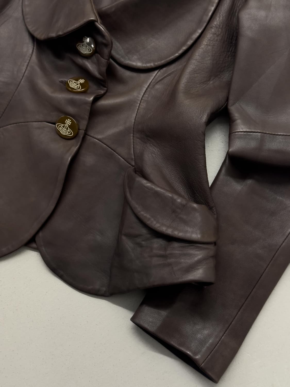 비비안웨스트우드 레더 자켓 상품이미지5