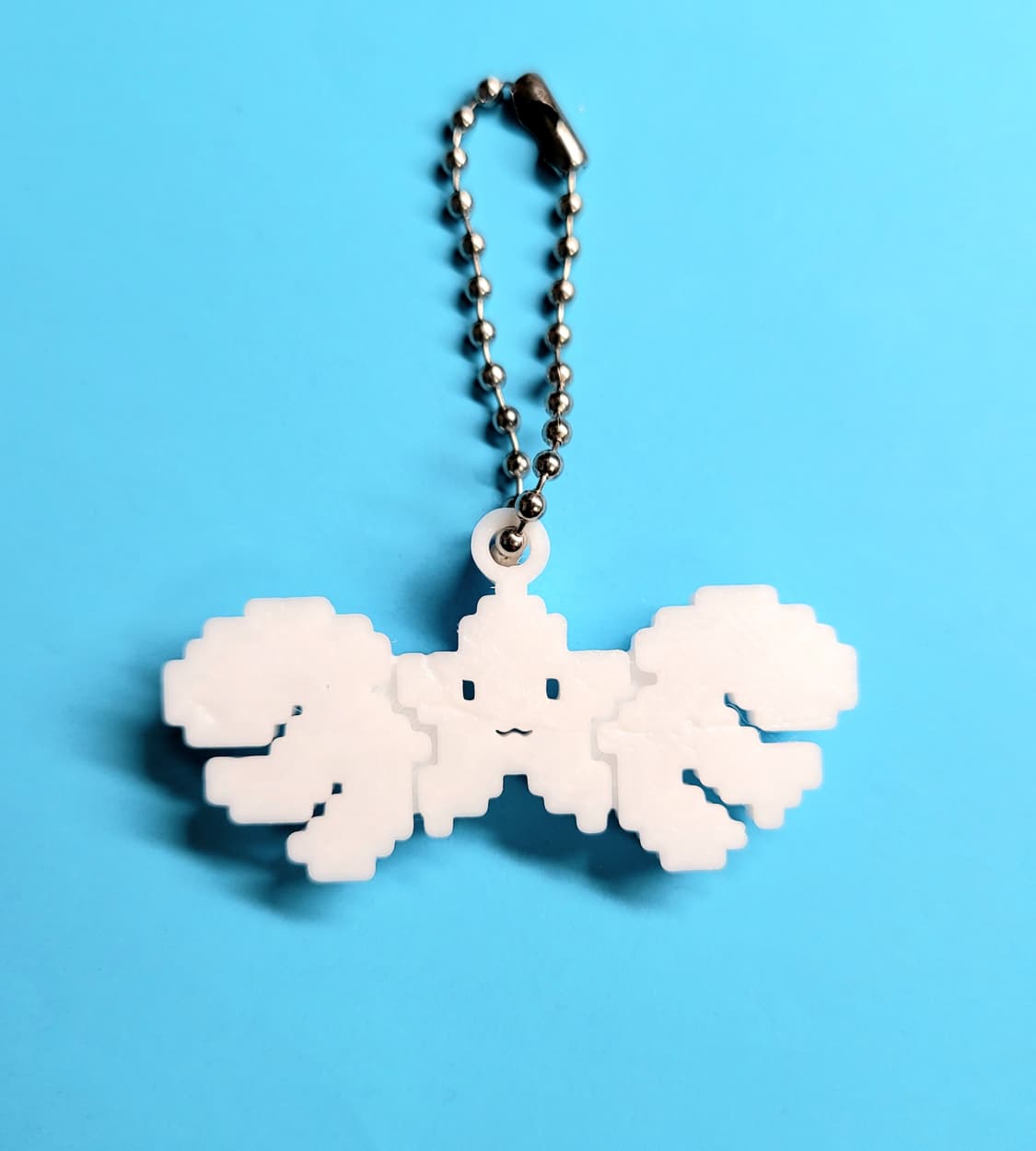 스타 엔젤 날개 8비트 키링 키체인 상품이미지2