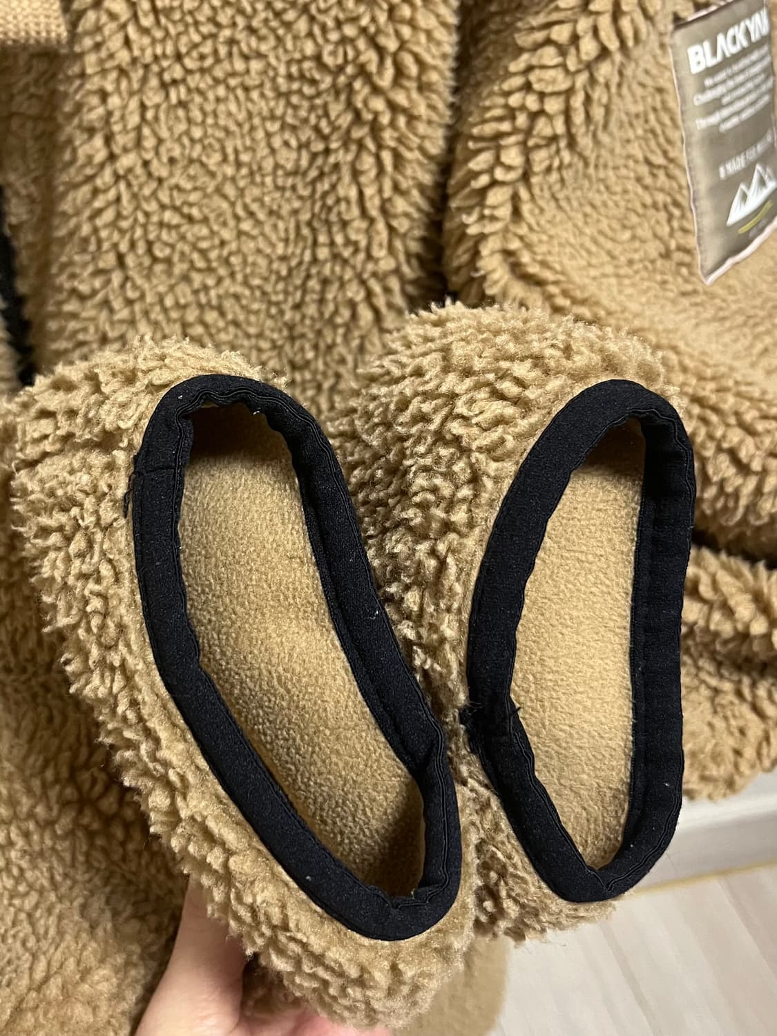 [105] 블랙야크 뽀글이 후드 자켓 상품이미지9