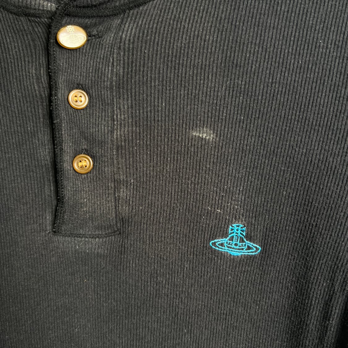 비비안 웨스트우드 오브 로고 헨리넥 반팔 티셔츠 M 상품이미지8