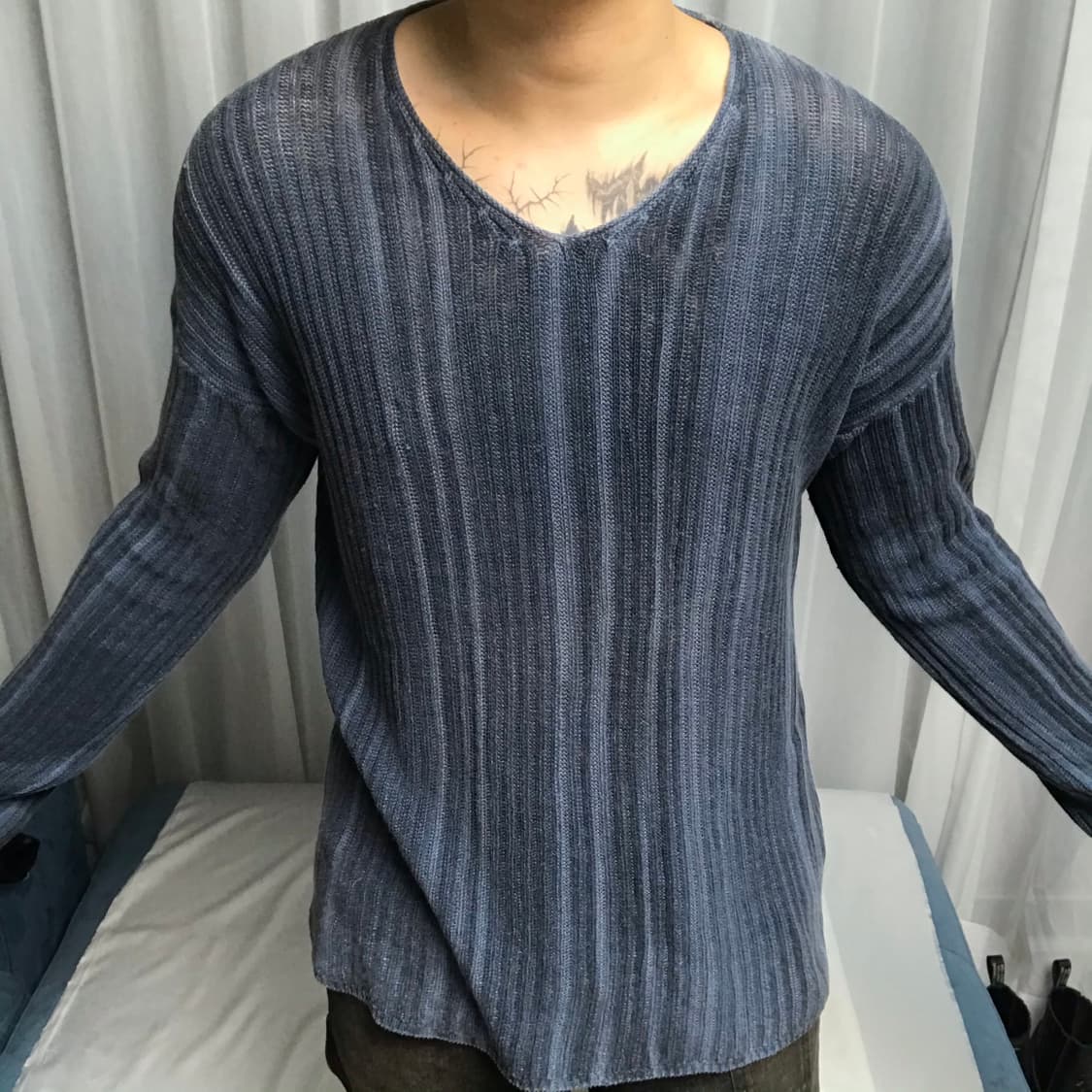 알마니 린넨 니트 상품이미지9