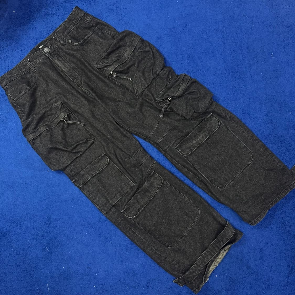 빈티지 흑청 카코팬츠 상품이미지1