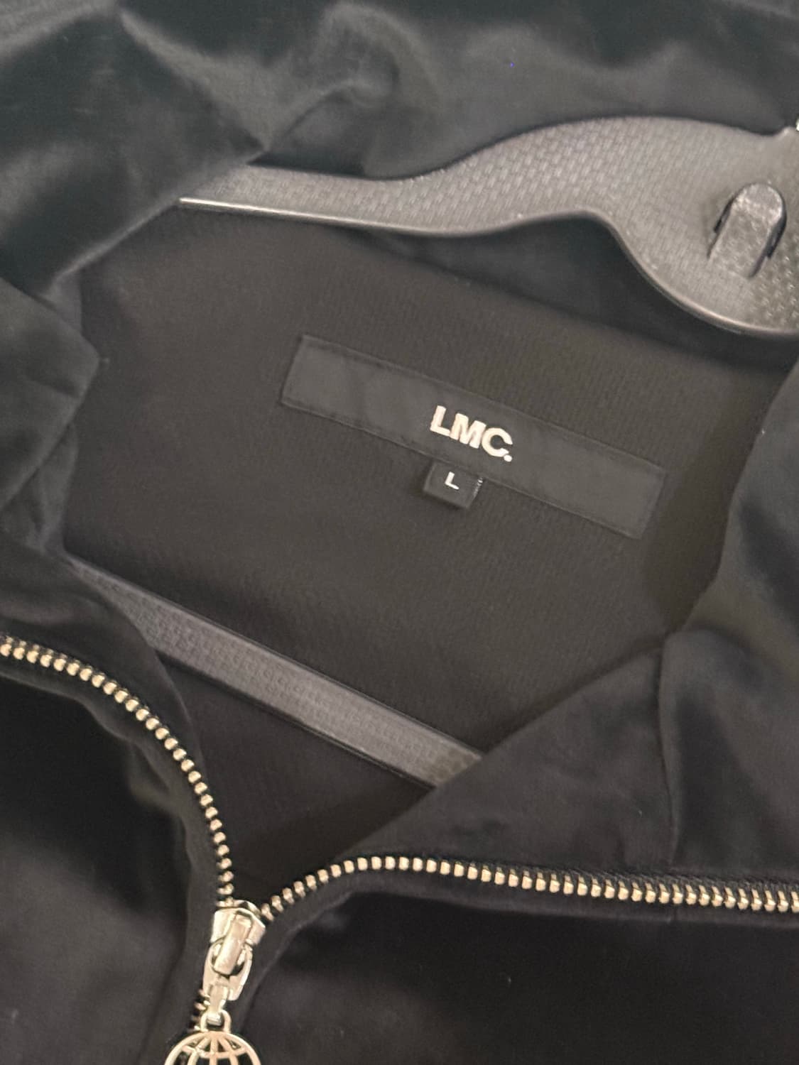 LMC VELOUR TRACK TOP black 벨루어  트랙탑 상품이미지3