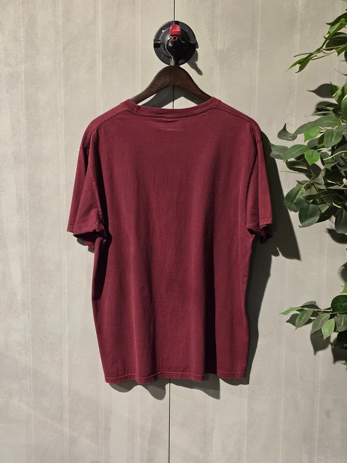PORT & COMPANY 버건디 샌프란시스코 프린팅 티셔츠 상품이미지4