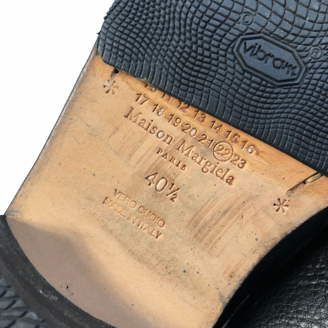 메종마르지엘라 비대칭 로퍼 상품이미지8