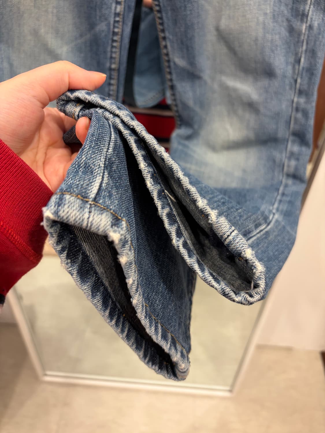 00s Levis 리바이스 519 데님 팬츠 (32inch) 상품이미지6