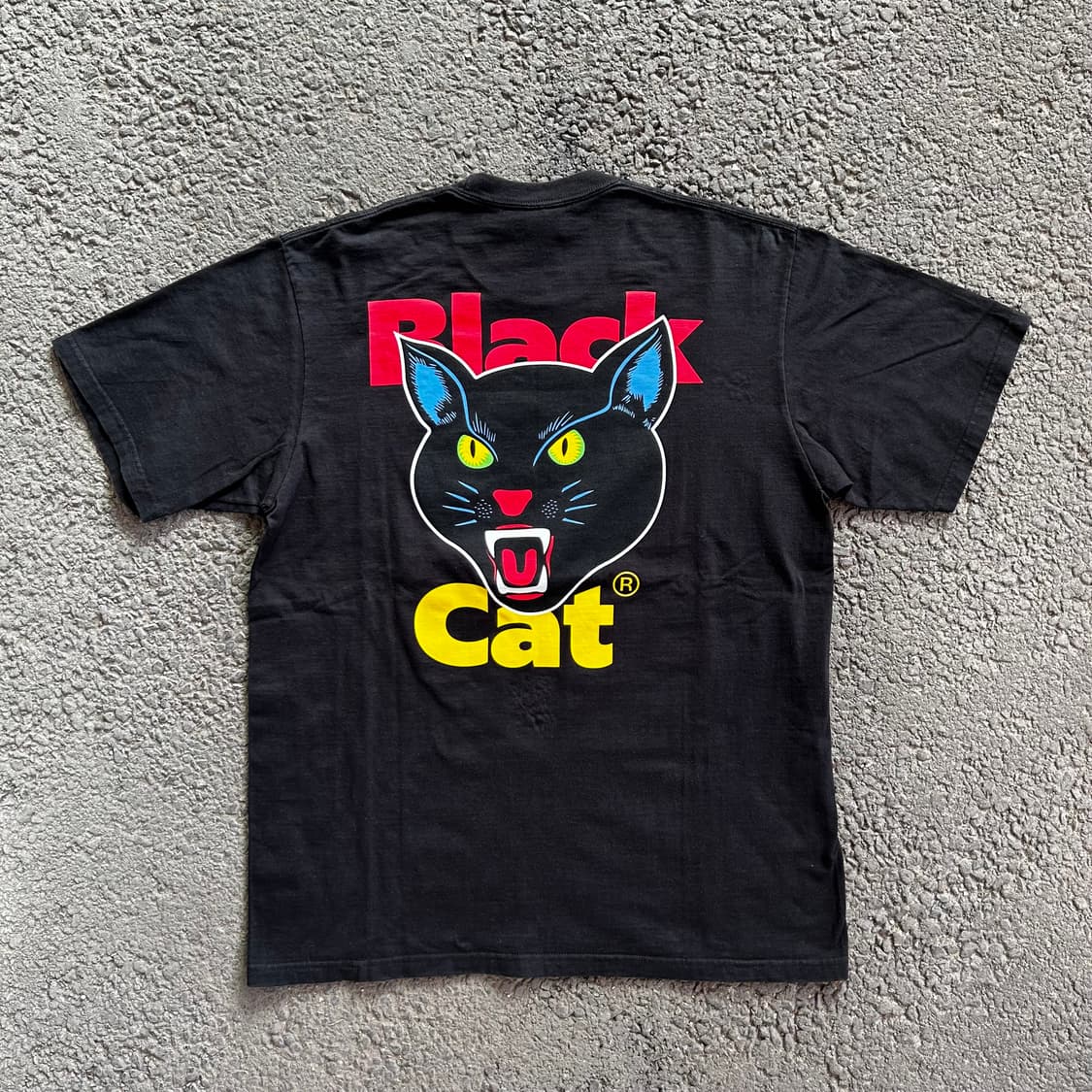 슈프림 블랙 캣 티셔츠 블랙 XL 상품이미지2