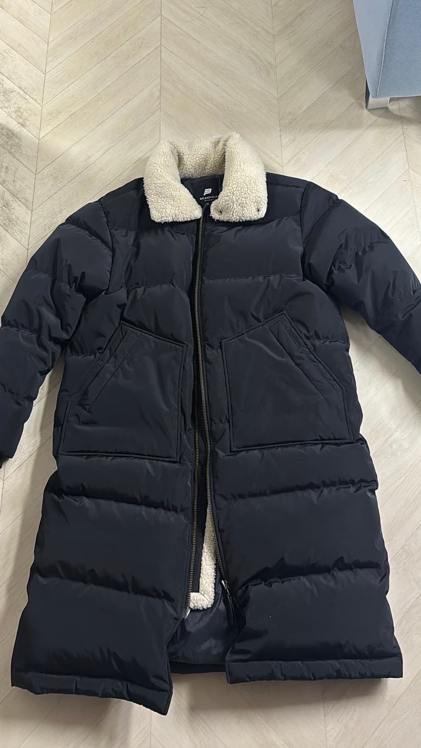 빈폴 구스다운 롱패딩 상품이미지1