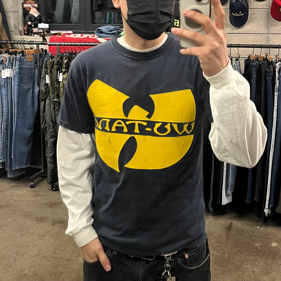 00s 우탱클랜 프린팅 티셔츠 (95) 상품이미지7