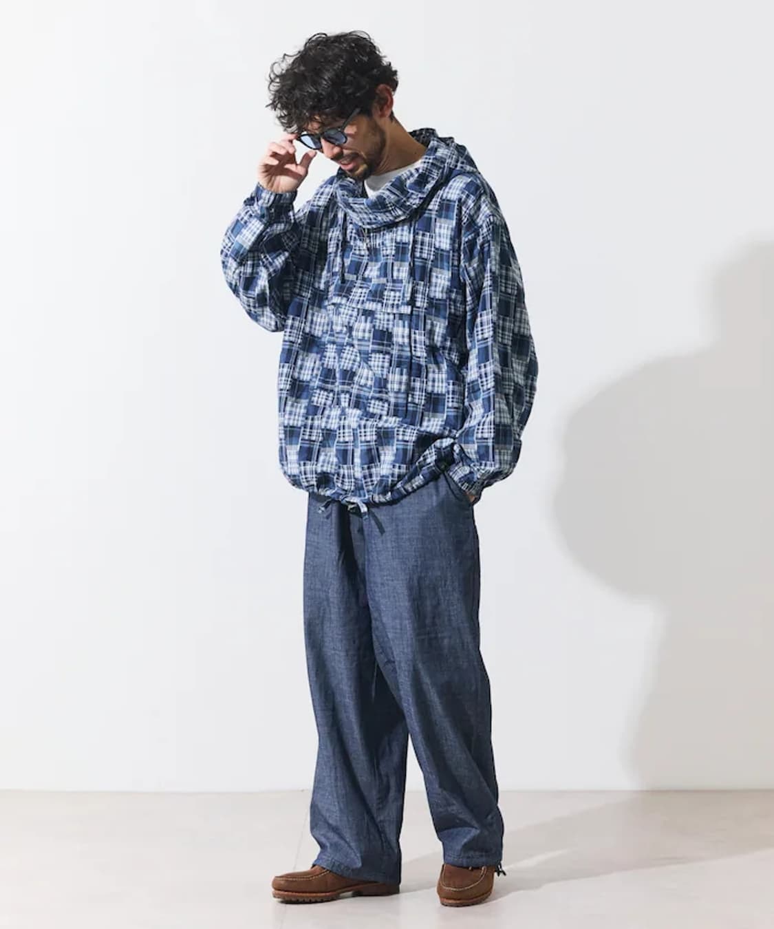 FREAK'S STORE /HINSON 패턴아노락 L사이즈 새상품 상품이미지4