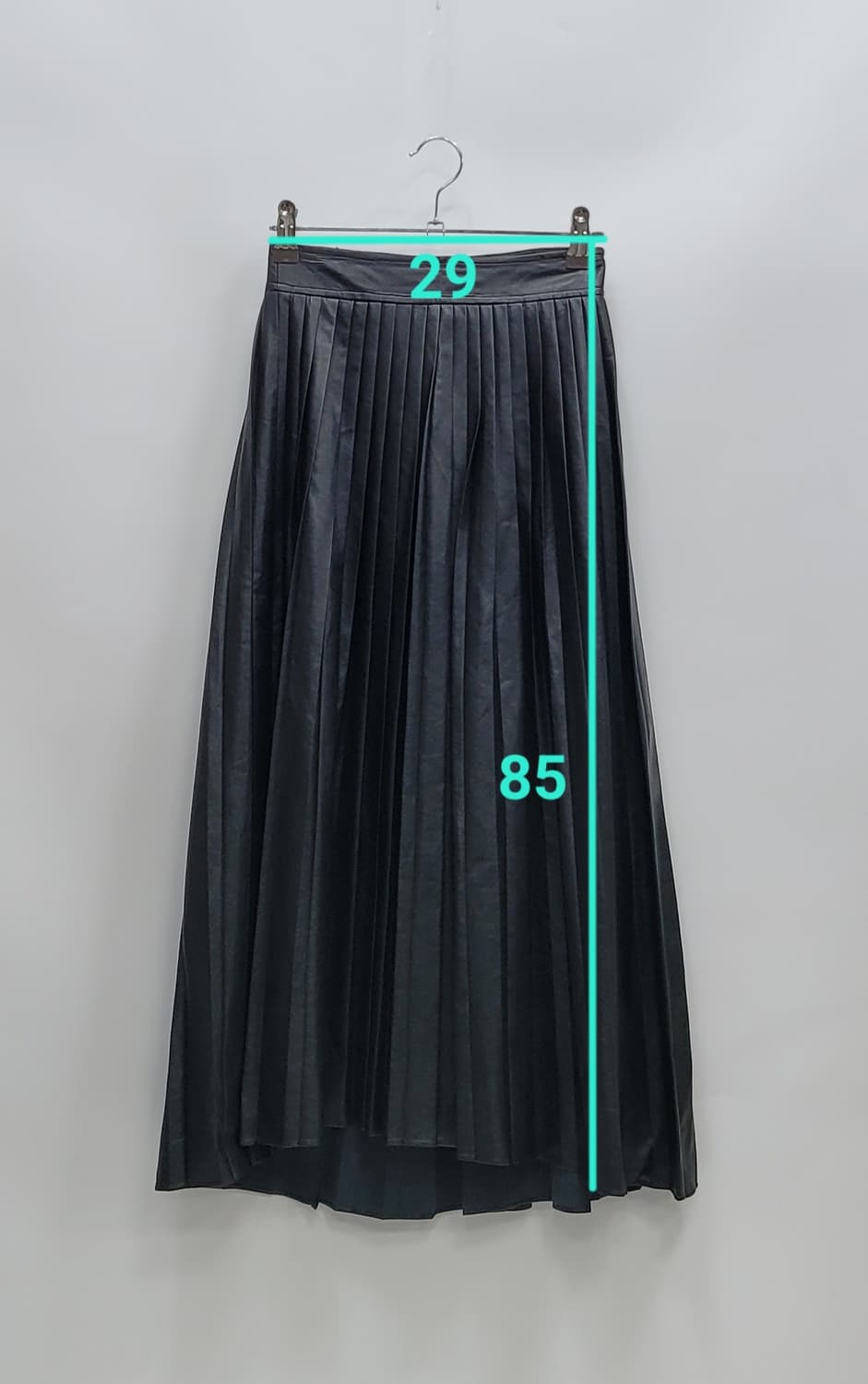 씨씨콜렉트 22SS 레더 플리츠 롱 스커트 221MSD101 / 여 55 상품이미지9