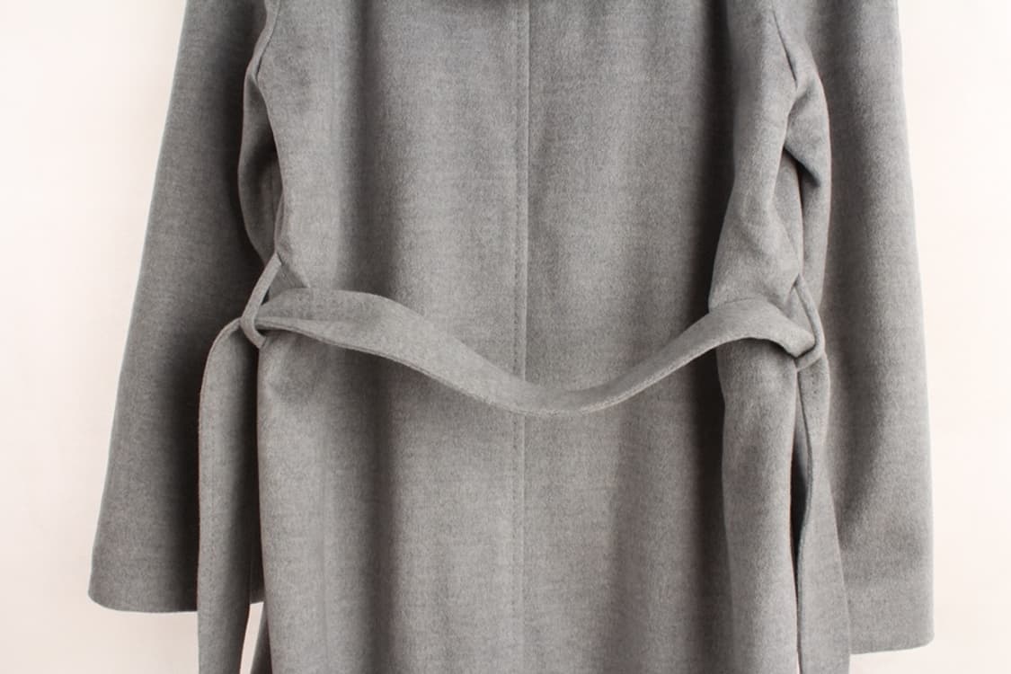 우먼S 고비 캐시미어 폭스퍼 로브 코트 상품이미지5