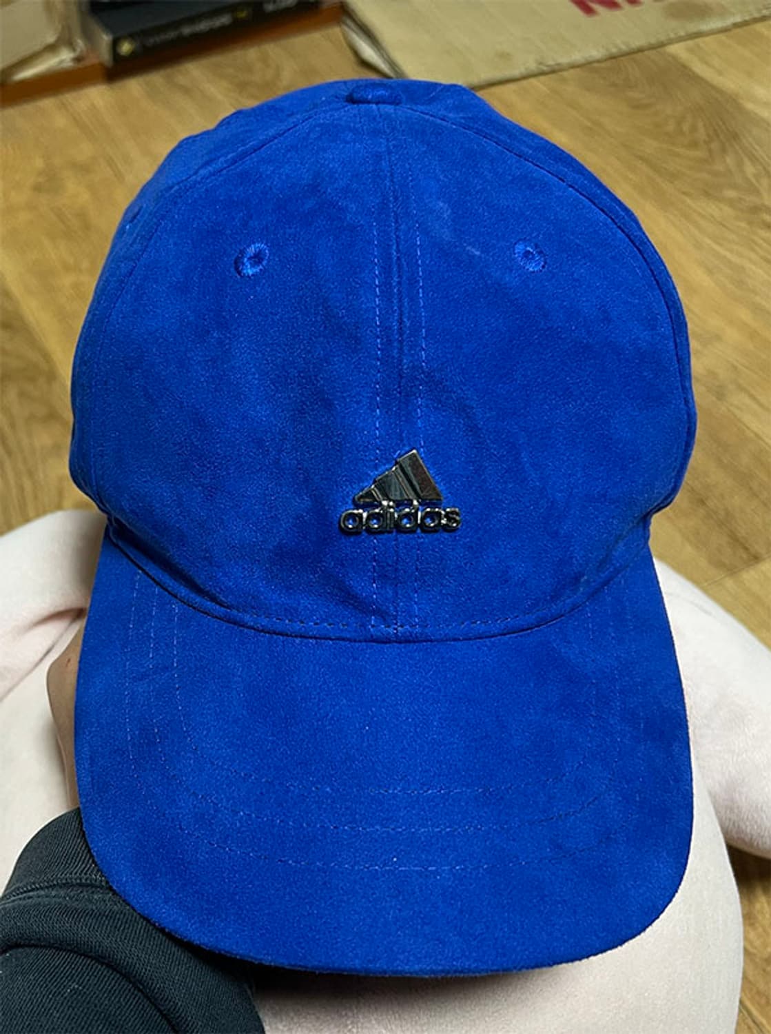ADIDAS 아디다스 골프 볼캡 스웨이드 모자 프리 58cm 상품이미지1