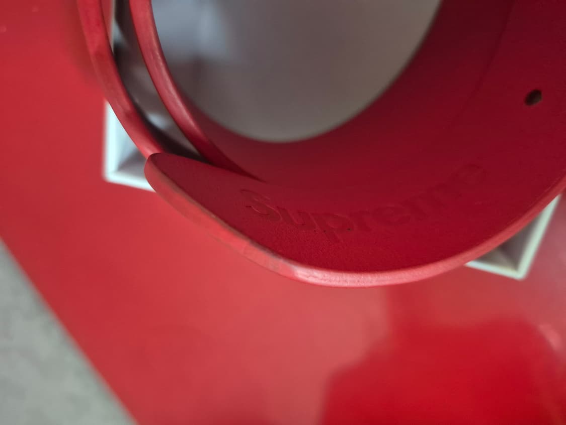 슈프림 리핏 레더 벨트 레드 - 22SS 상품이미지3