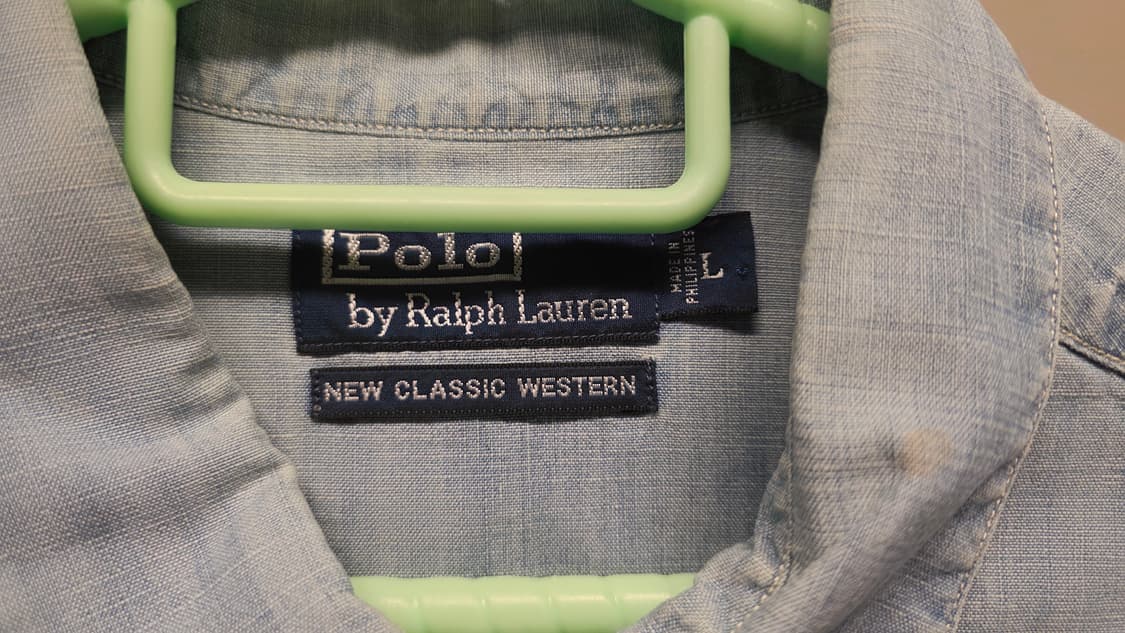 폴로 랄프로렌 데님 웨스턴 셔츠 상품이미지6
