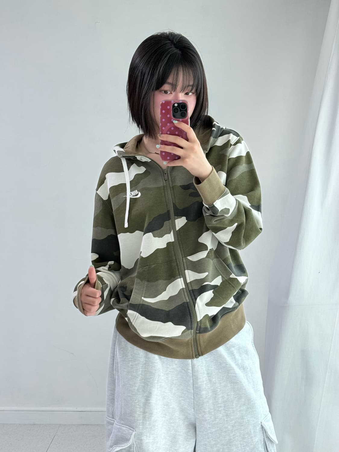 나이키 카모 후드집업 상품이미지4
