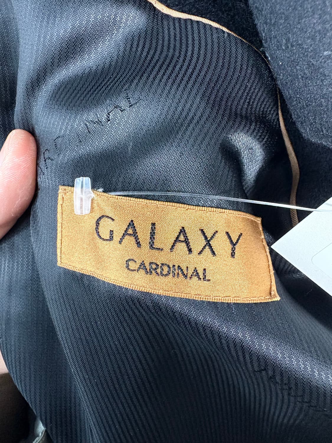 갤럭시 카디날 블랙 싱글코트 A3479 상품이미지6