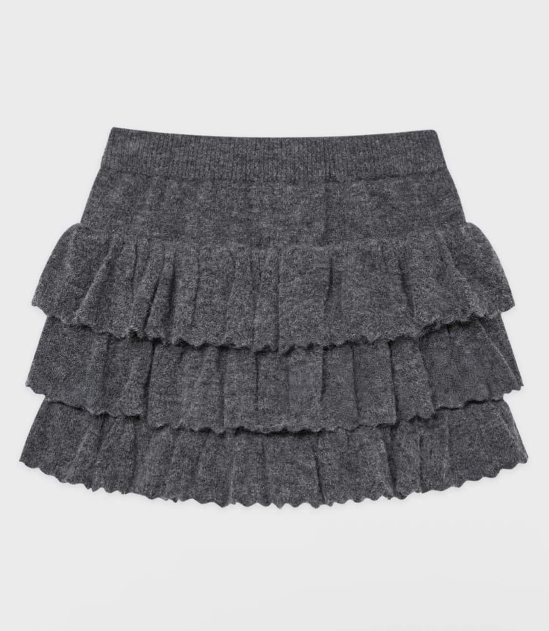 시눈 니트 미니스커트 팬츠 상품이미지2