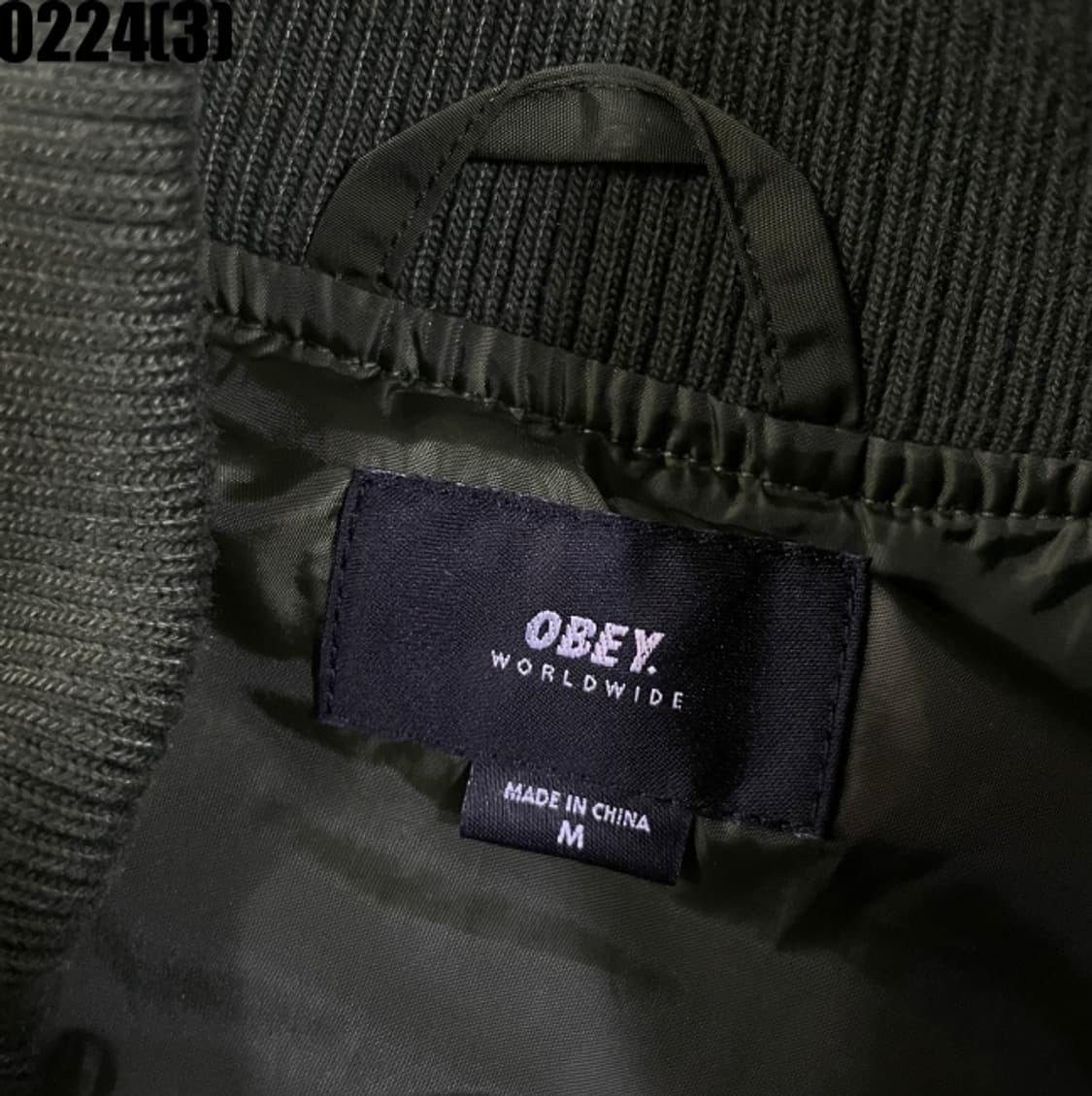 오베이 항공점퍼 자켓 상품이미지3