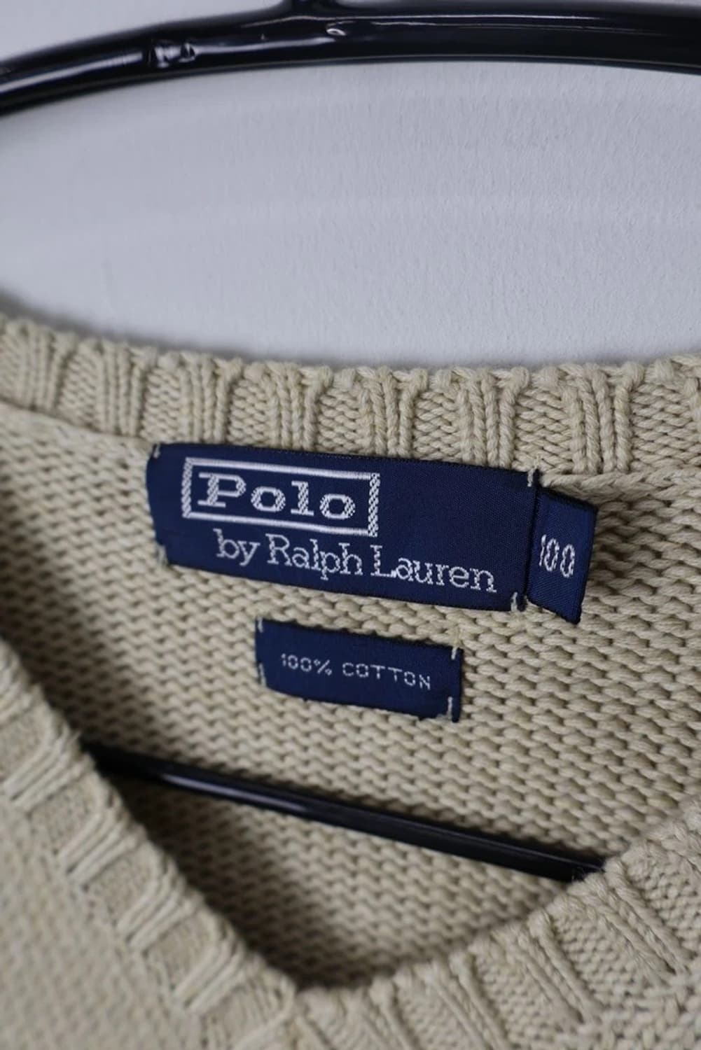 Polo Ralph Lauren Cotton V-Neck Knit 상품이미지4