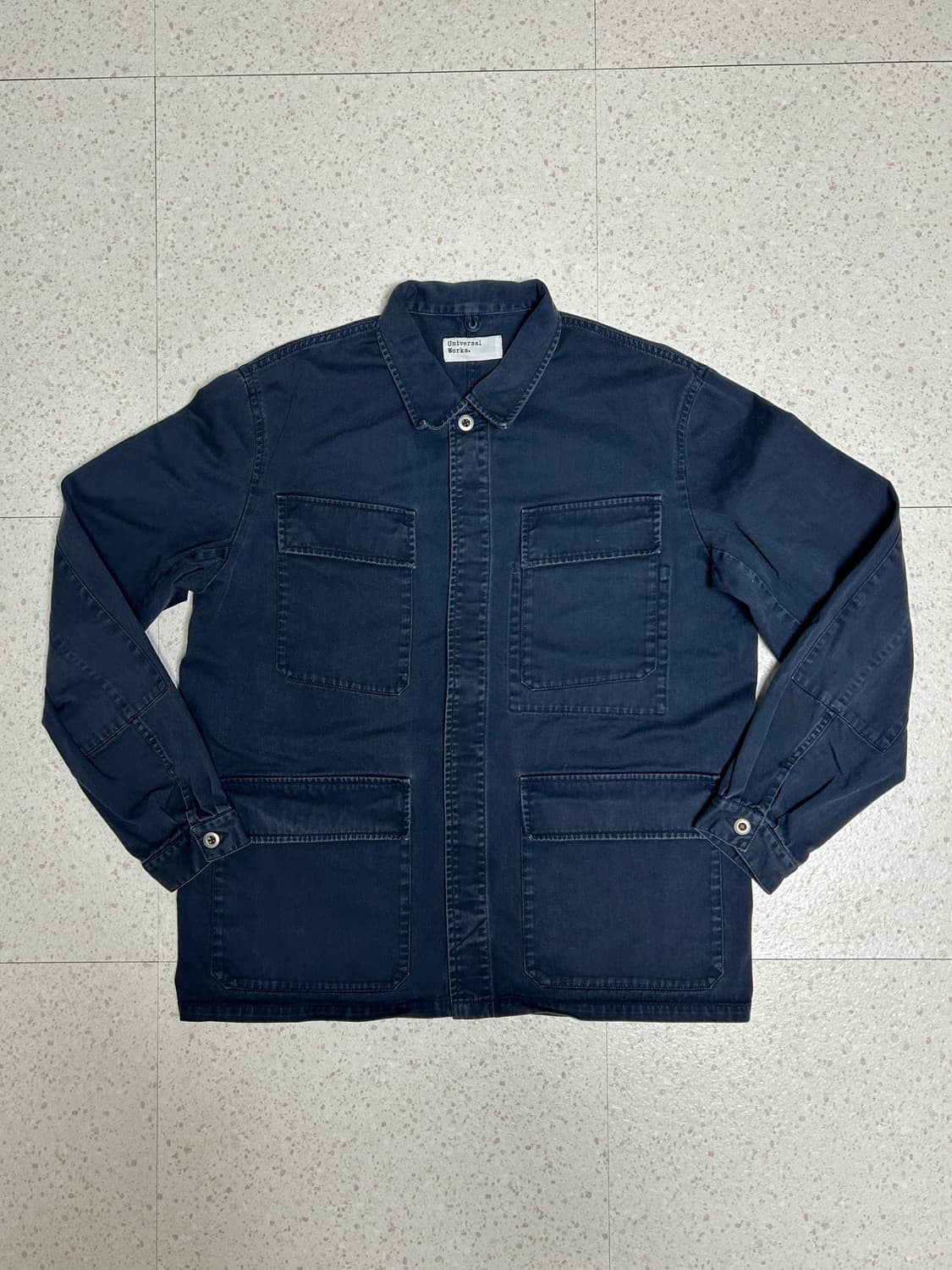 Universal Works Fatigue Jacket Navy XL 상품이미지1