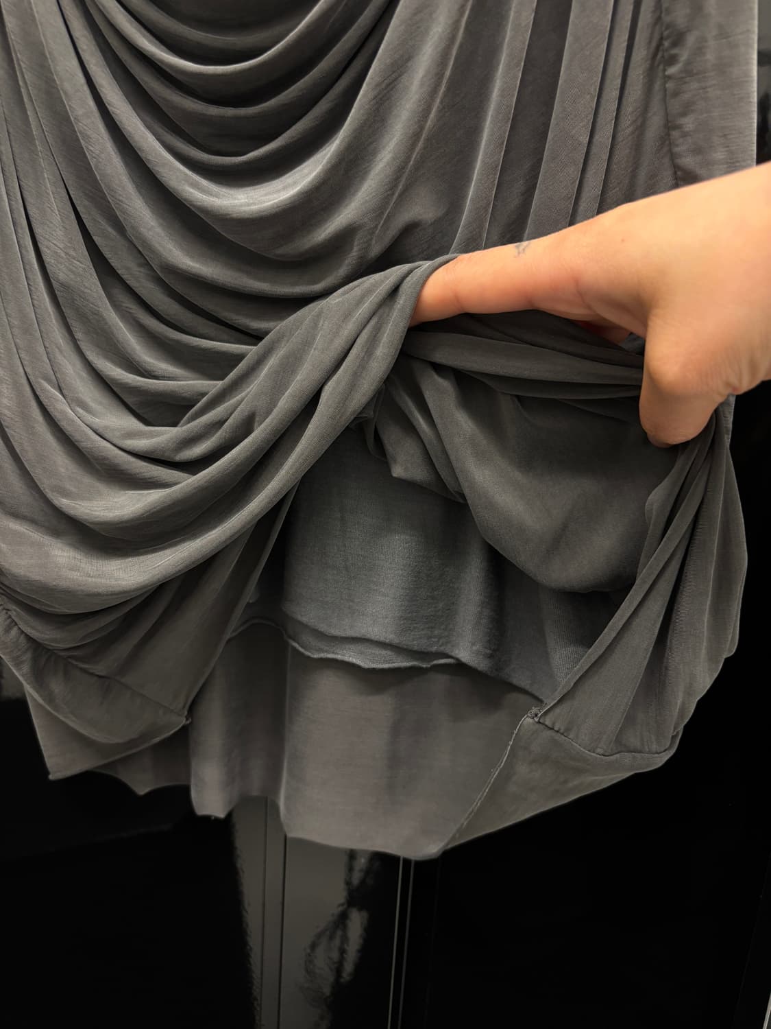 Helmut Lang Draped Sleeveless Dress 상품이미지8
